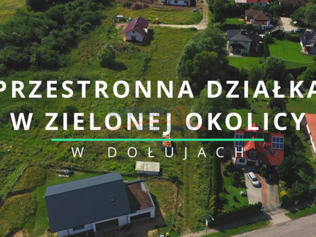 Przestronna działka w zielonej okolicy-Dołuje