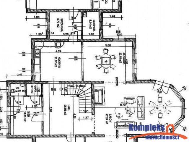 Polecam dom na wynajem, pow. 494,34 m2, Łaniewo