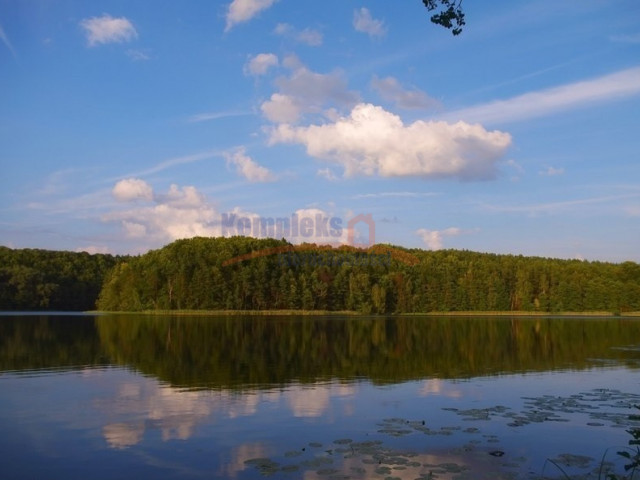 Działka  0,35ha wśród lasów, blisko j.Komorze