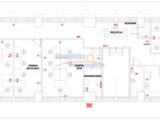 800m2 biur wykończonych pod klienta