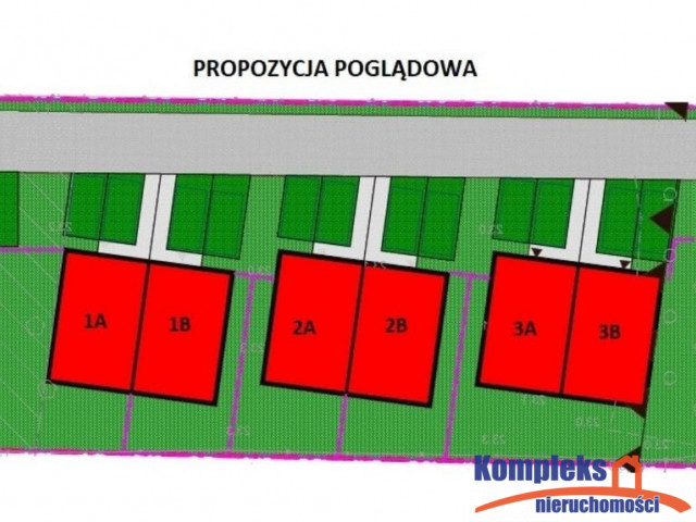 *DZIAŁKA BUD. DLA DEWELOPERA *1997m2* UZBROJONA*