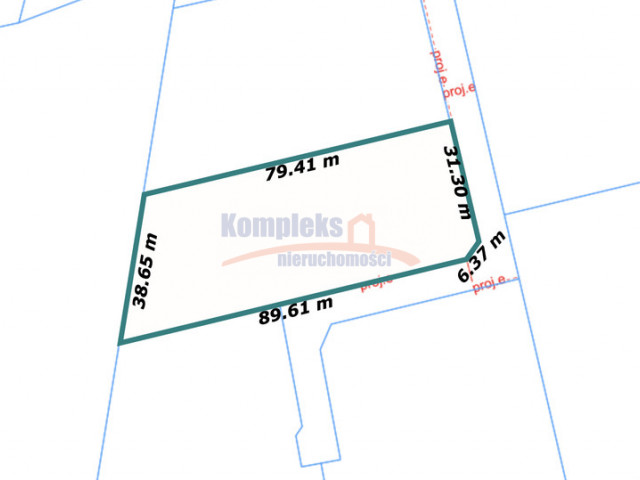 Działka w kompleksie - Brzózki, 450m do zalewu!