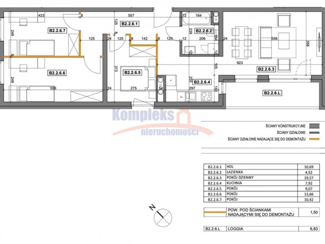 4pok 77,35m2 w Śródmieście wydanie 2024r.