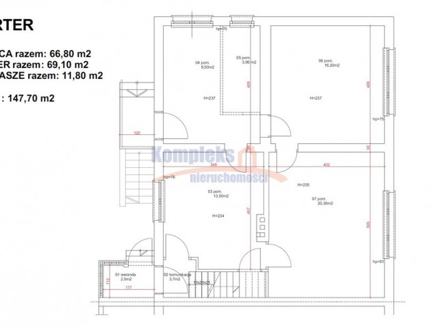 Bliźniak do remontu 529 tys. działka ok. 900 m2