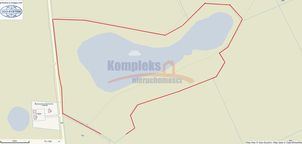 Działka Sprzedaż Byszyno