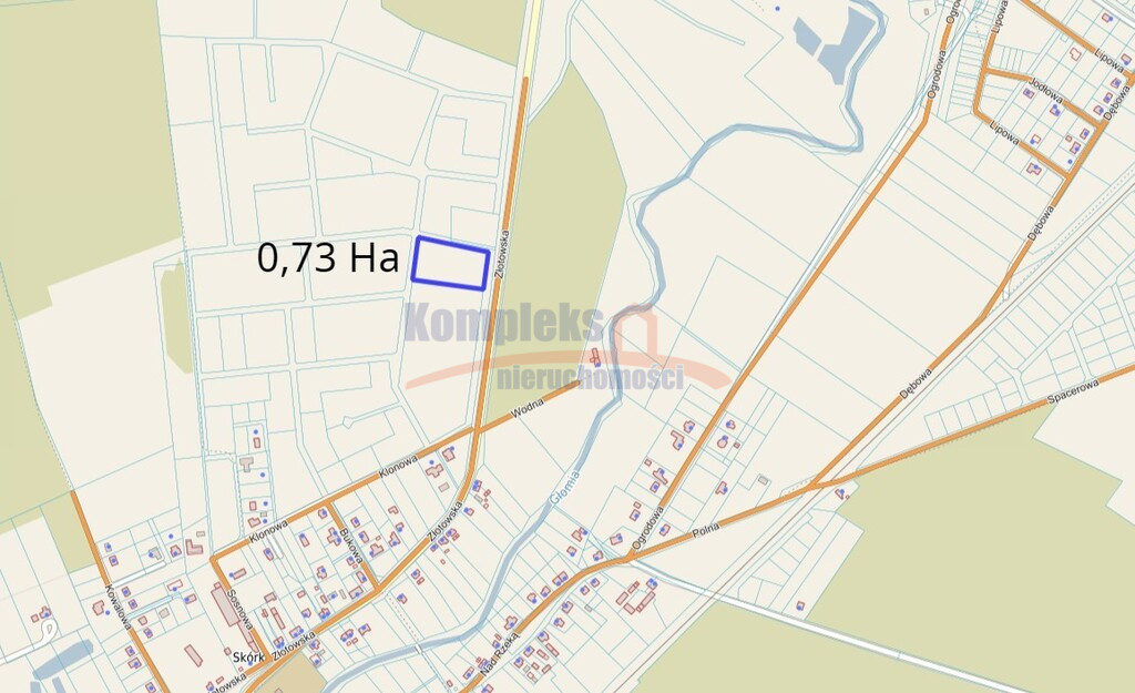 Działka Sprzedaż Skórka