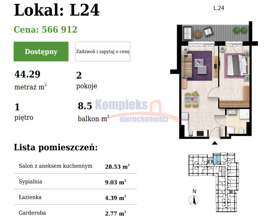 Mieszkanie Sprzedaż Grzybowo Nadmorska