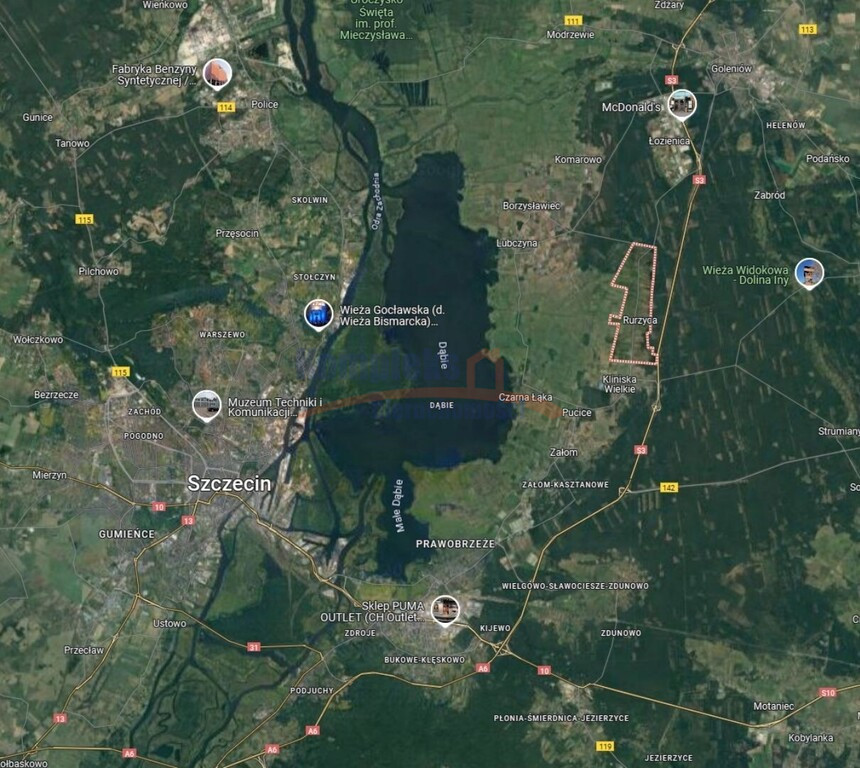 Działka Sprzedaż Rurzyca