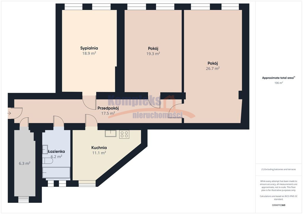 Mieszkanie Sprzedaż Szczecin Śródmieście Bolesława Krzywoustego