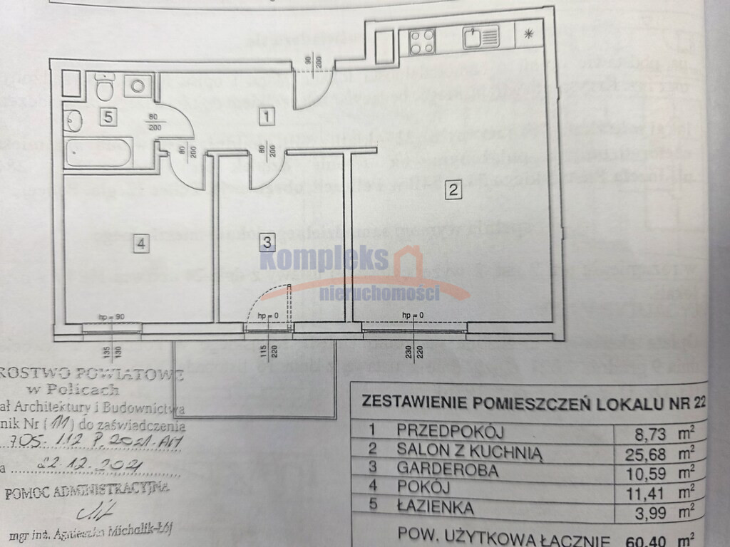 Mieszkanie Sprzedaż Police Józefa Piłsudskiego