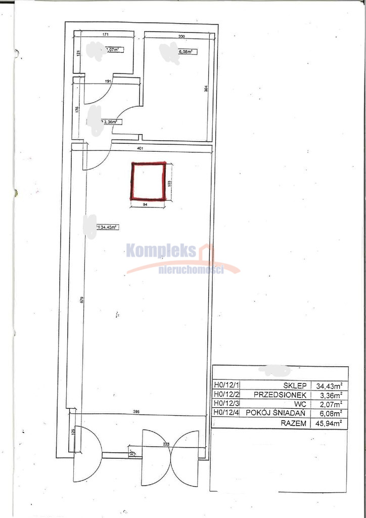 Lokal Sprzedaż Szczecin Śródmieście-Centrum