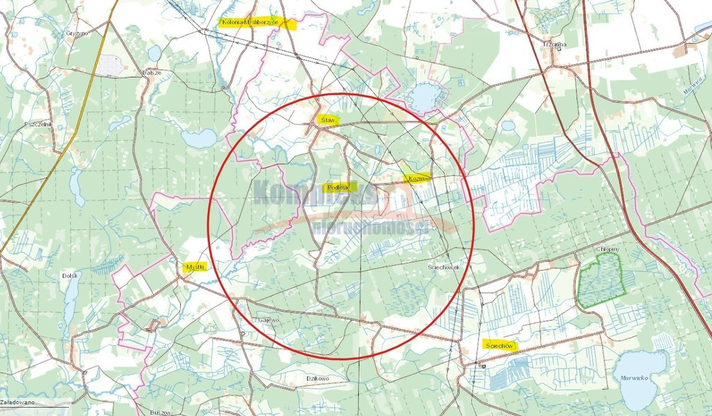 Działka Sprzedaż Staw