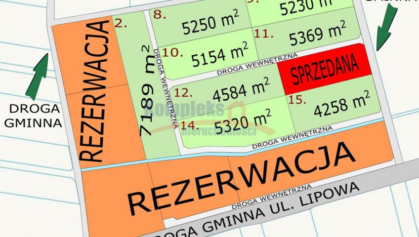 Działka Sprzedaż Lubczyna