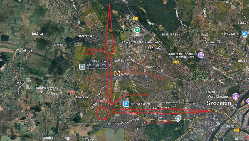 Działka Sprzedaż Mierzyn