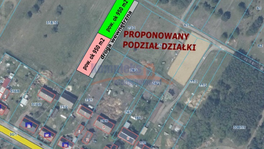 Działka Sprzedaż Wierzchosław