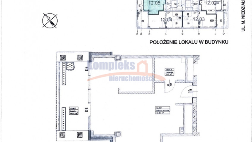 Mieszkanie Sprzedaż Szczecin Centrum Mieczysława Niedziałkowskiego