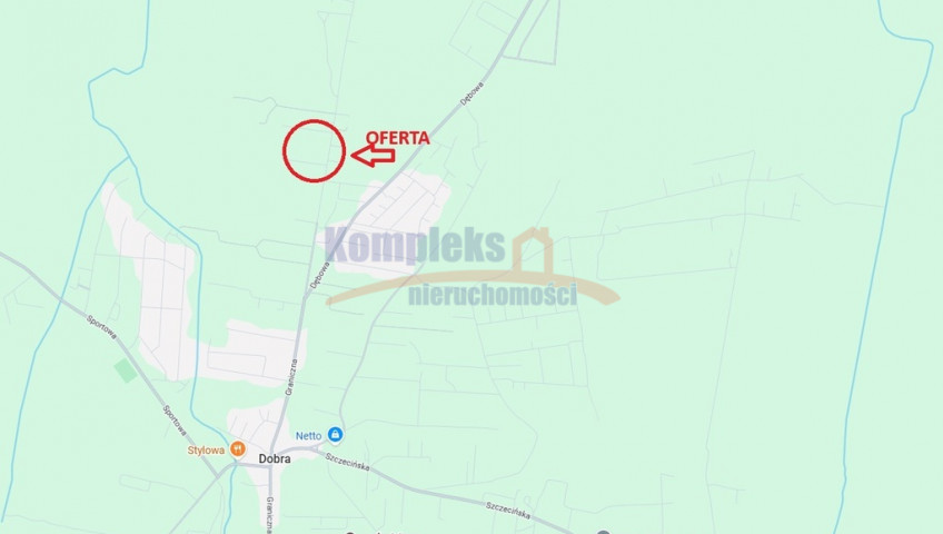 Działka Sprzedaż Dobra Graniczna